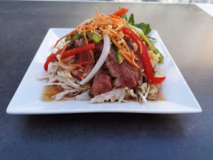 Salade thai au boeuf